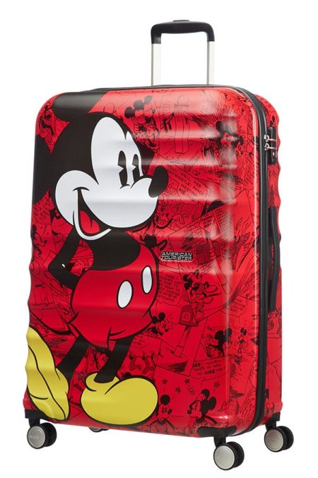 מזוודה קשיחה גדולה American Tourister Disney Comics