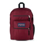 תיק גב ג'נספורט ביג סטודנט 6 תאים בורדו Jansport Big Student Russet Red