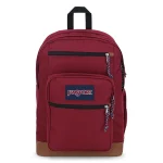 תיק גב ג'נספורט קול סטודנט 6 תאים צבע בורדו Jansport Cool Student Russet Red
