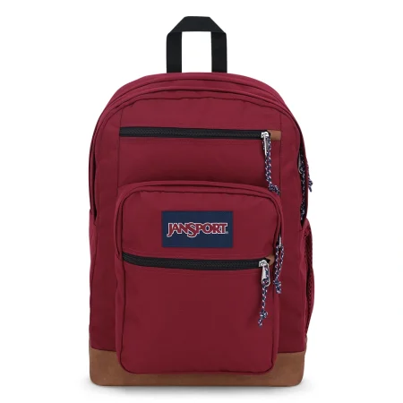 תיק גב ג'נספורט קול סטודנט 6 תאים צבע בורדו Jansport Cool Student Russet Red