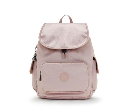 תיק גב CITY PACK S Pink Flow EMB KIPLING