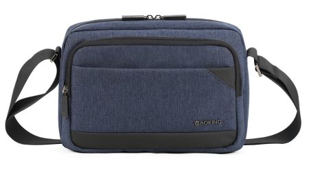 תיק צד אוקינג כחול נייבי AOKING SK1168 Navy