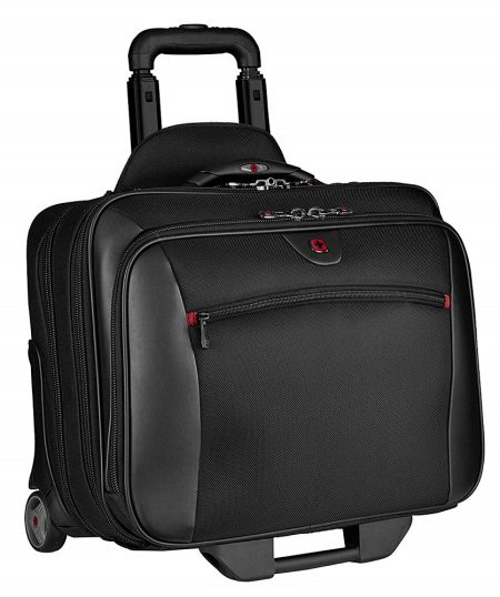 תיק גלגלים למחשב עד "17+ תיק נשלף SWISS WENGER Potomac