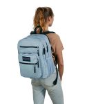 תיק גב ג׳נספורט ביג סטודנט 6 תאים תכלת Jansport Big Student Blue Dusk