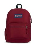 תיק גב ג׳נספורט קרוסטאון צבע בורדו Jansport Crosstown Russet Red