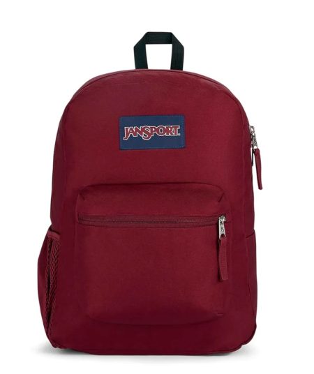 תיק גב ג׳נספורט קרוסטאון צבע בורדו Jansport Crosstown Russet Red