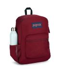 תיק גב ללימודים ג׳נספורט קרוסטאון בורדו Jansport crosstown Russet Red