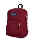 תיק גב ללימודים ג׳נספורט קרוסטאון בורדו Jansport crosstown Russet Red