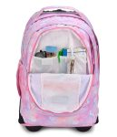 תיק גב גלגלים טרולי ג'נספורט דרייבר 8 פרחים Jansport Driver 8 Neon Daisy
