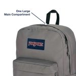 תיק ג'נספורט למחשב נייד אפור גרפיט Jansport Superbreak Plus Graphite Grey