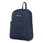 תיק ג'נספורט למחשב נייד כחול נייבי Jansport Superbreak Plus Navy Blue