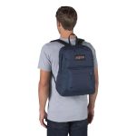 תיק ג'נספורט למחשב נייד כחול נייבי Jansport Superbreak Plus Navy Blue