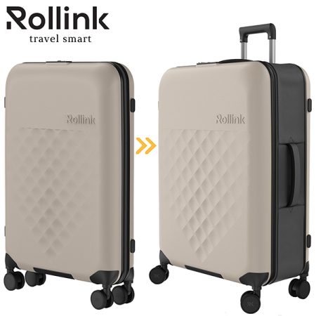 מזוודה גדולה 29״ מתקפלת 4 גלגלים ROLLINK FLEX