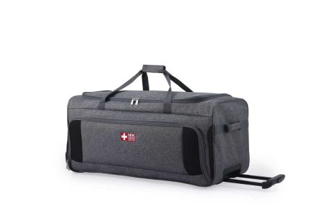 תיק דאפל גדול 80/37/35 ס״מ לנסיעות 2 גלגלים סוויס SWISS NDK