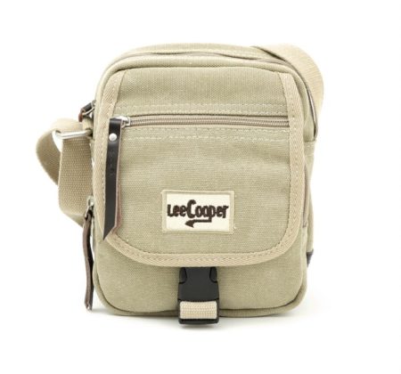 תיק צד קומפקטי קנבס עם חצי קלאפה לי קופר 952 Lee Cooper