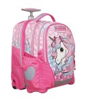 תיק גב טרולי לבית ספר חד קרן ורוד iTrolly Unicorn