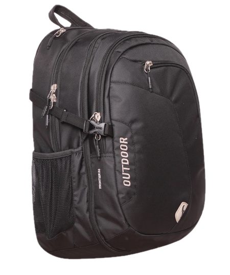 תיק גב מתרחב אאוטדור פרונטיר שחור OUTDOOR Frontier