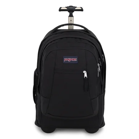 תיק גב גלגלים טרולי ג'נספורט דרייבר 8 שחור Jansport Driver 8 Black