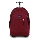 תיק גב גלגלים טרולי ג'נספורט דרייבר בורדו Jansport Driver 8 Russet Red