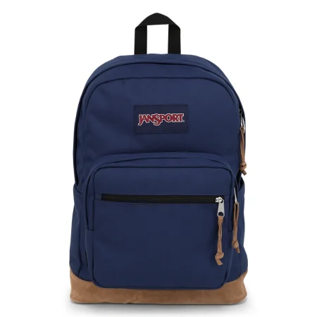 תיק גב ללימודים ג'נספורט רייטפאק כחול נייבי Jansport Right Pack navy blue