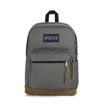 תיק גב ג׳נספורט לבית ספר ולמחשב נייד 15״ אפור Jansport Right Pack Graphite Grey