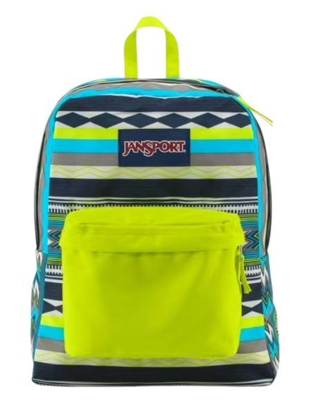 תיק גב ג'נספורט  Jansport SuperBreak Navy Super Stripe